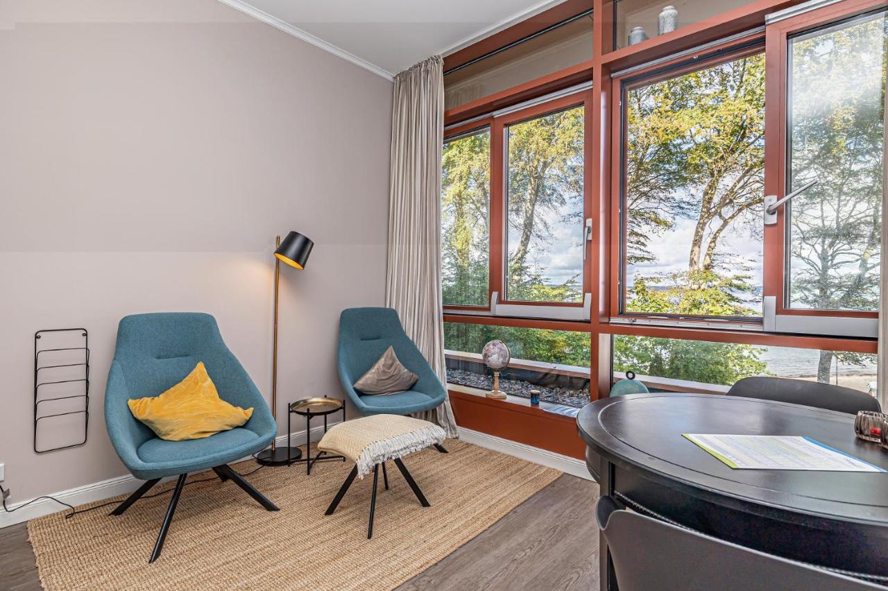 Fewo1846 Intermar - Marina Del Rey - Elegantes Studioapartment Mit Meerblick Und Eigenem Strandkorb Glücksburg Esterno foto